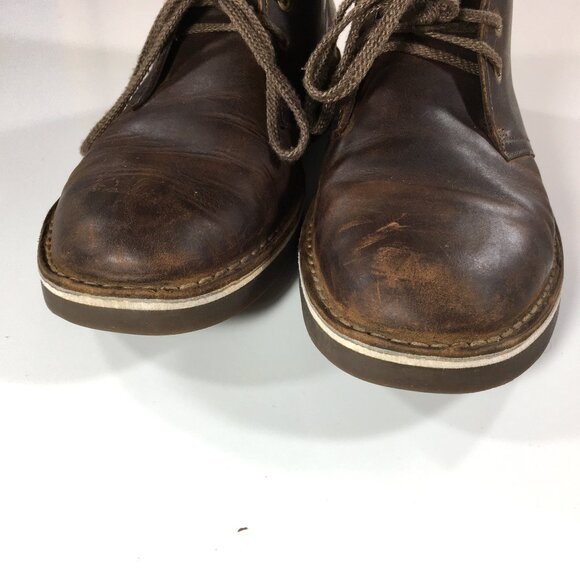 Clarks Desert Boots Mens Size 8.5 Brown Leather 15522 main image 5